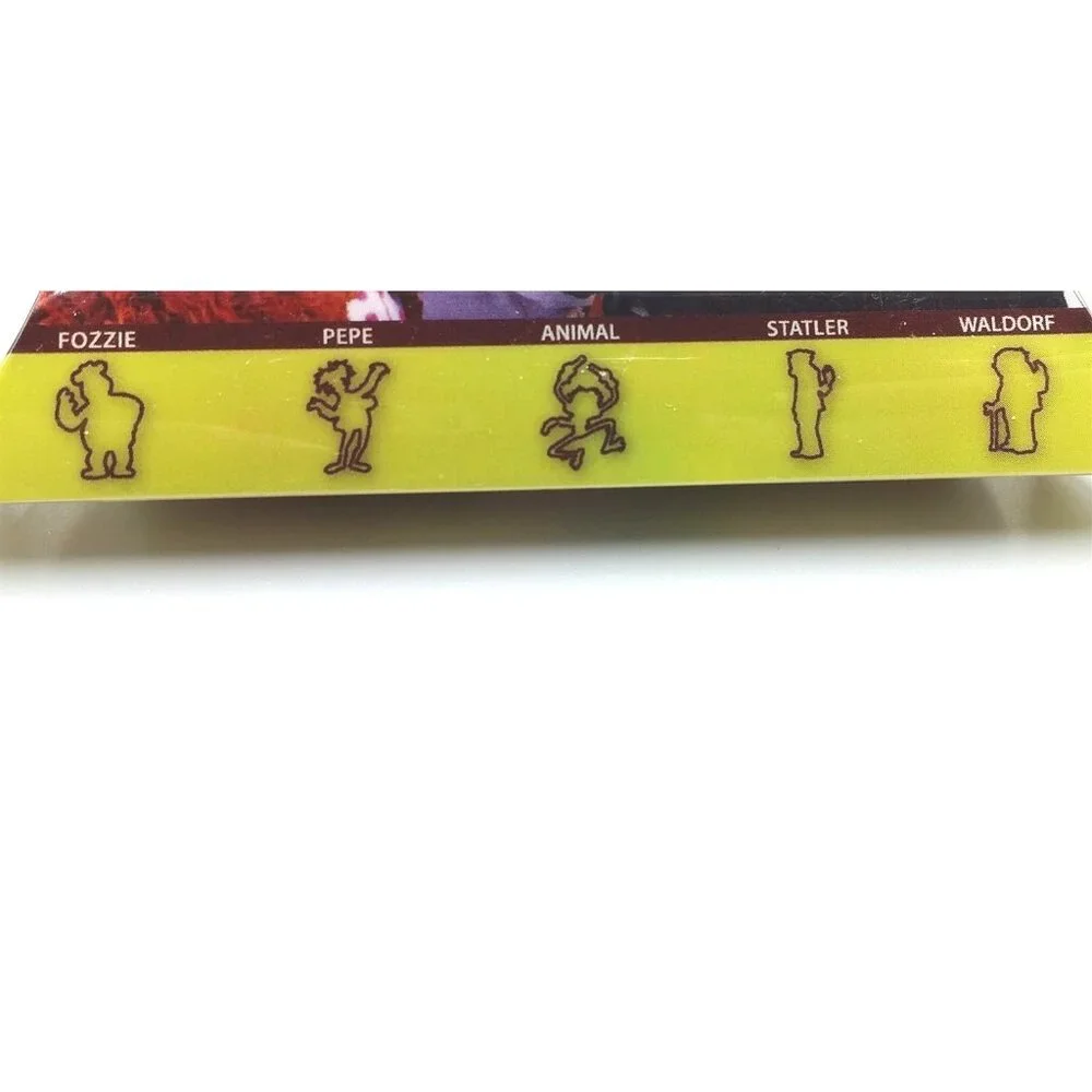 Muppets Silly Character Bandz Rubber Bands Elastic Bracelet Complete Series Set